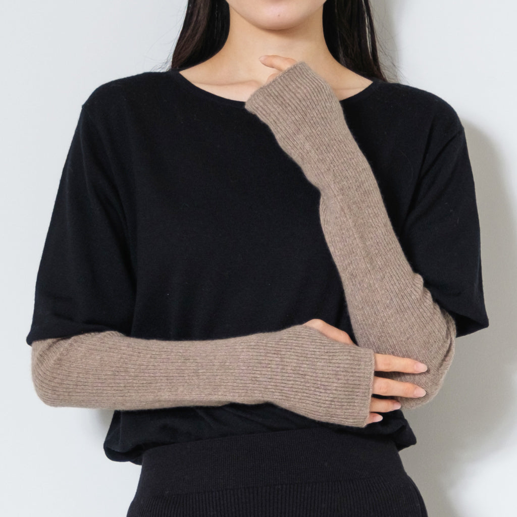 Cashmere Arm Warmer Undyed Natural Color