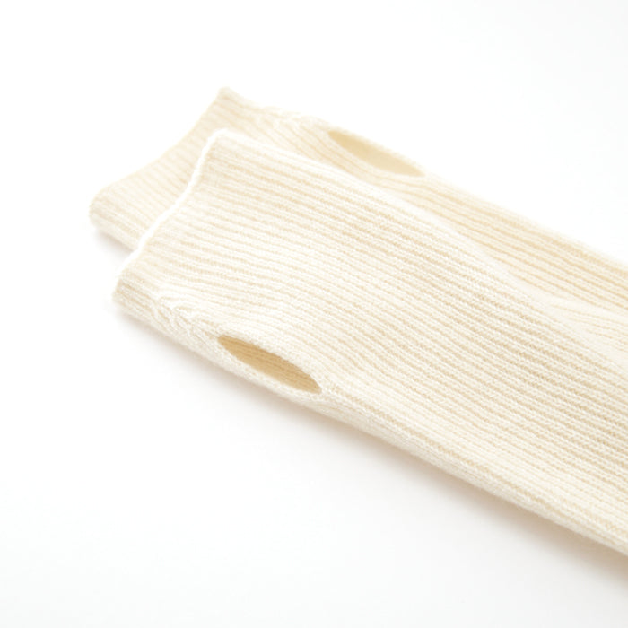 Cashmere Arm Warmer Undyed Natural Color