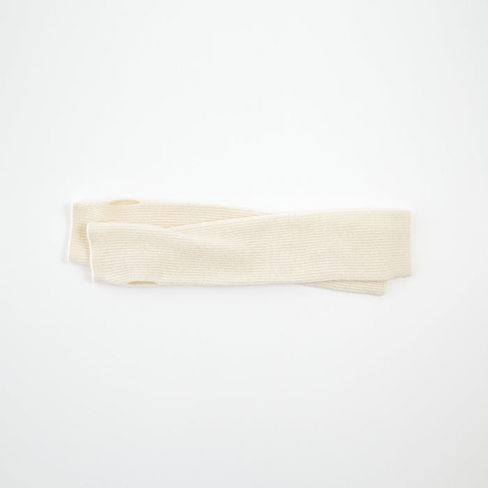 Cashmere Arm Warmer Undyed Natural Color