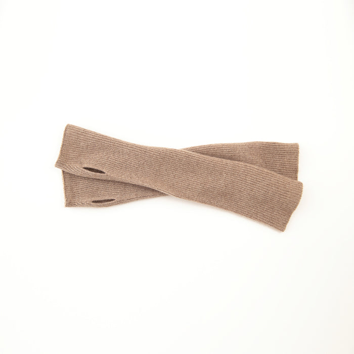 Cashmere Arm Warmer Undyed Natural Color