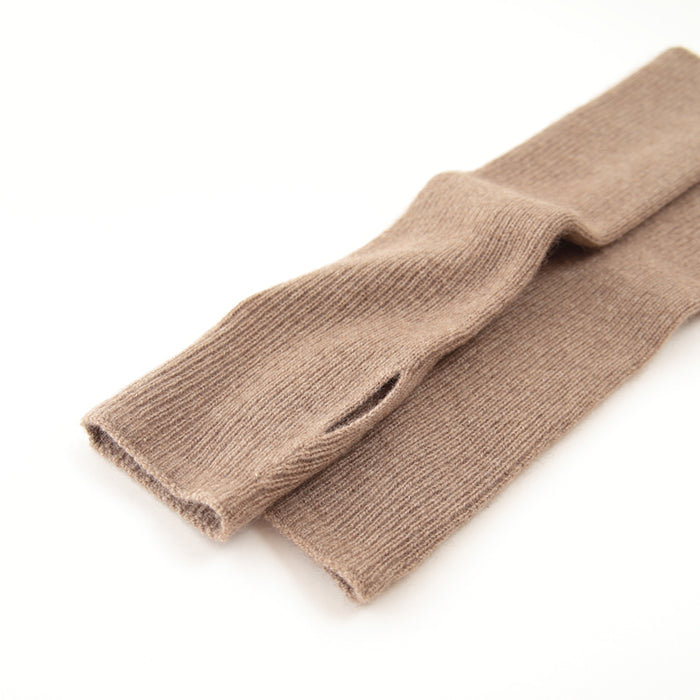 Cashmere Arm Warmer Undyed Natural Color