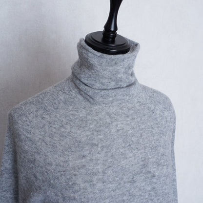 Cashmere Single Yarn Turtleneck Pullover