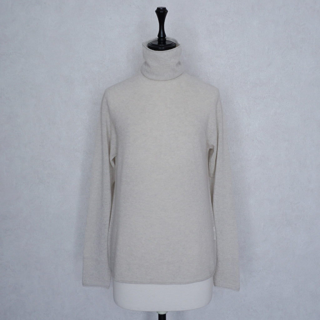 Cashmere Single Yarn Turtleneck Pullover