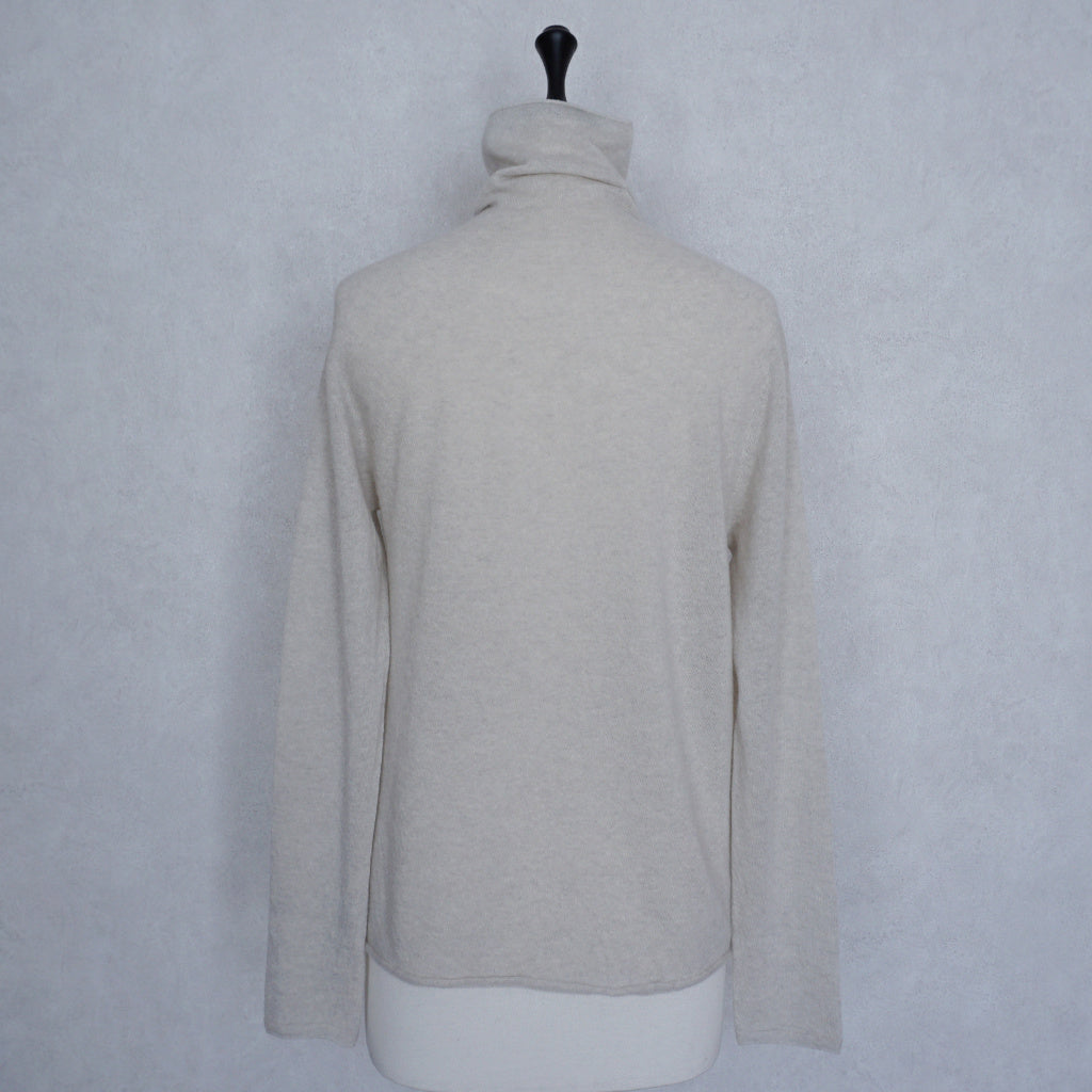 Cashmere Single Yarn Turtleneck Pullover