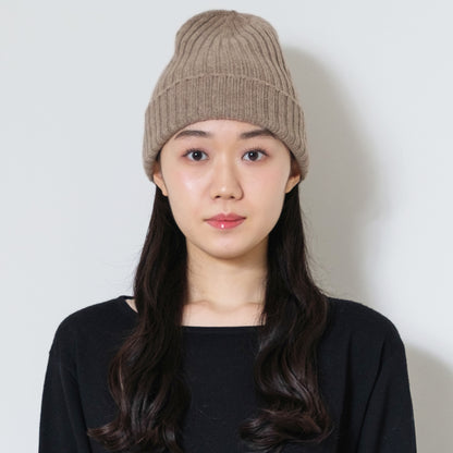 Cashmere Beanie Undyed Natural Color