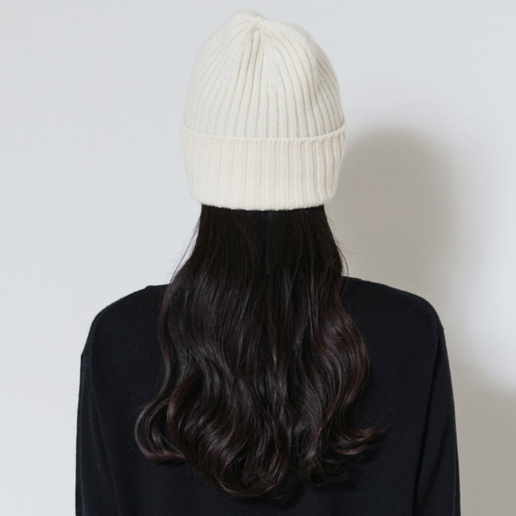 Cashmere Beanie Undyed Natural Color