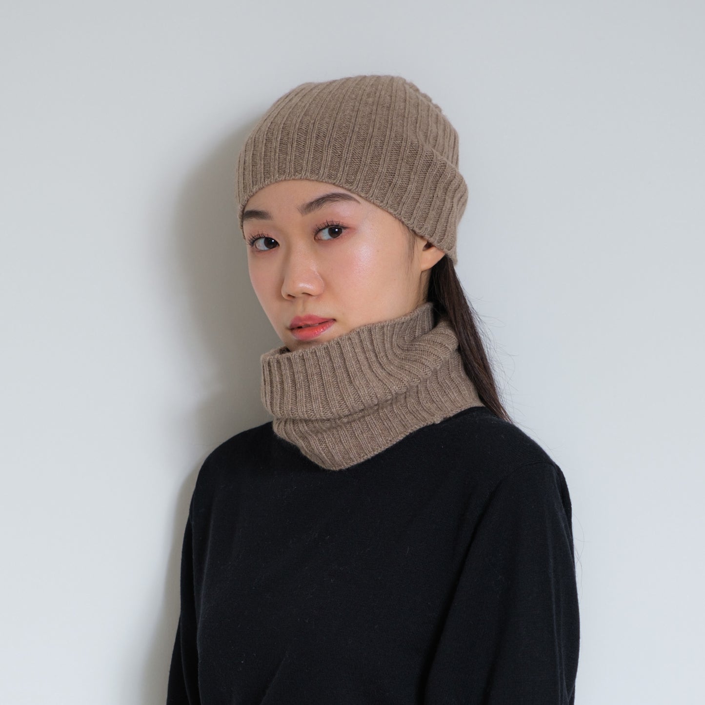 Cashmere Beanie Undyed Natural Color